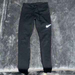 womens black nike dri fit leggings